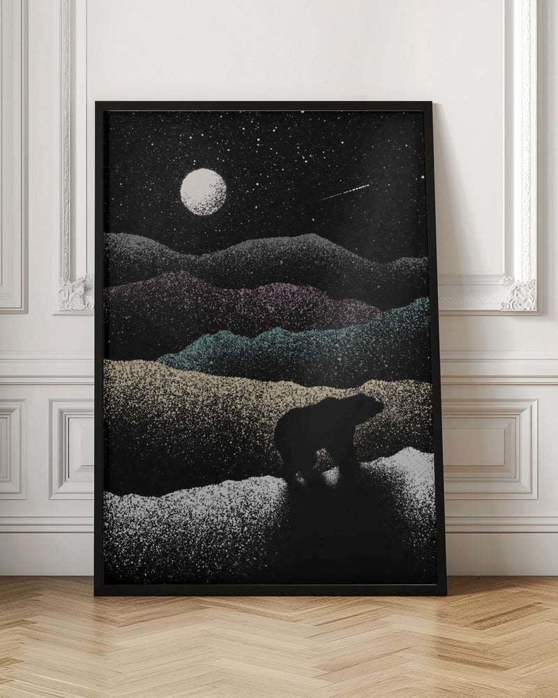 Wandering Bear Poster