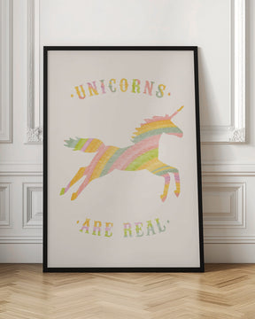 Unicorns Are Real Poster