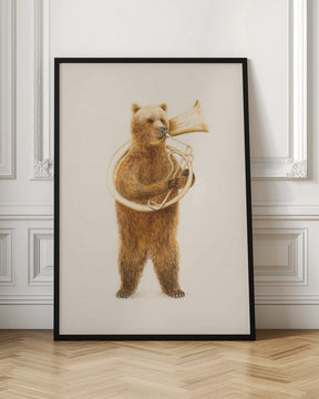 The Bear and His Helicon Poster