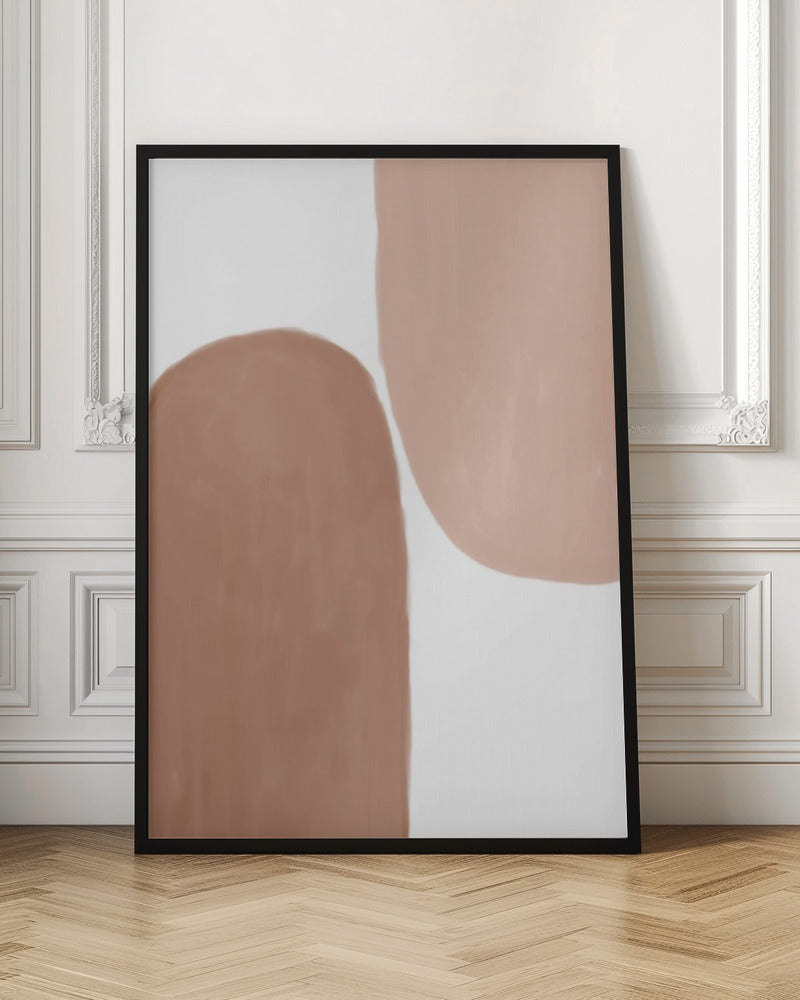 Earth Tone Painting Poster