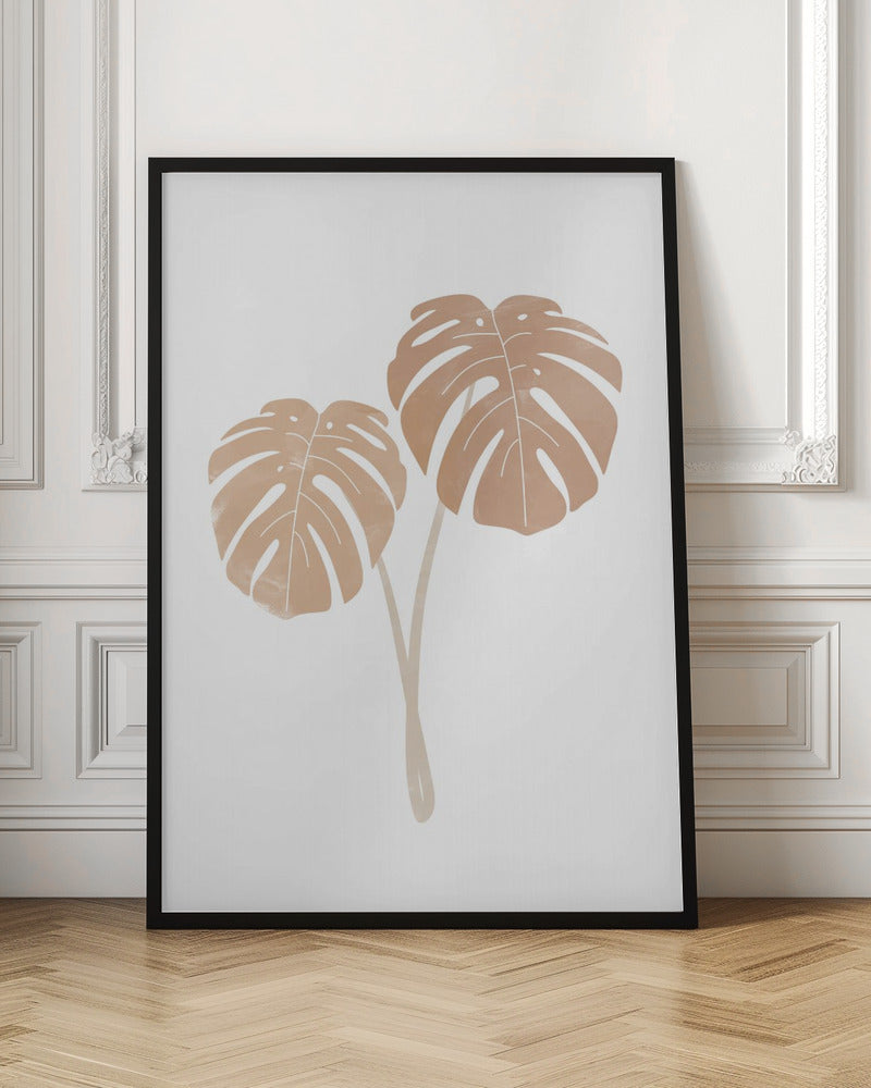 Monstera Plants Poster