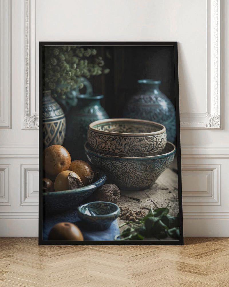 Moroccan Still Life No 5 Poster