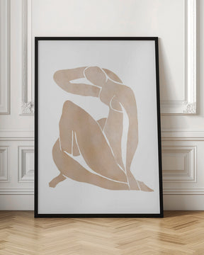 Women Shape Abstract Art Poster