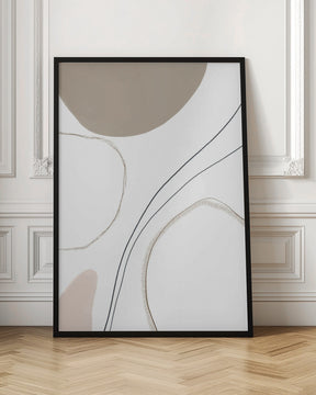 Abstract Line Art Poster