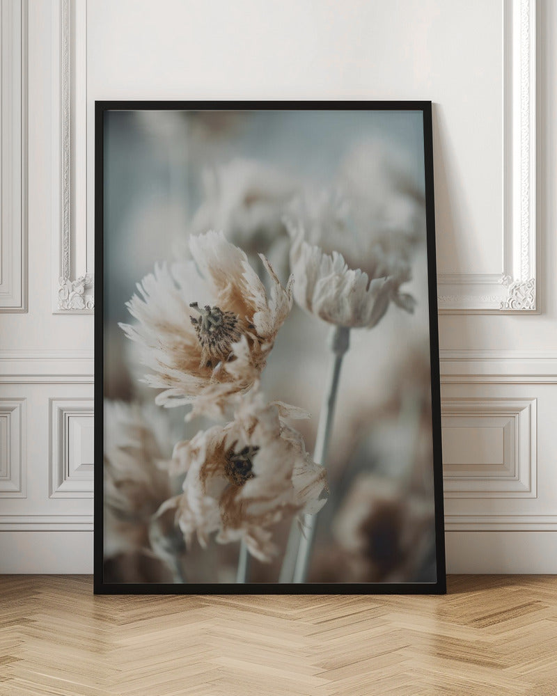 Dry Pastel Flowers No 3 Poster