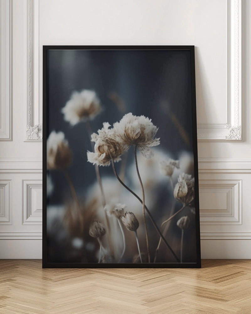 Dry Pastel Flowers No1 Poster