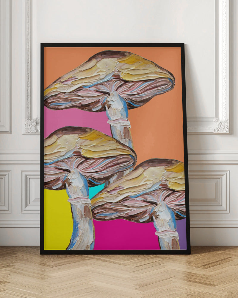 Psychedelic Mushrooms Poster