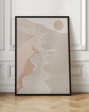 Abstract Seaside Poster