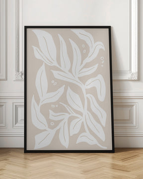 Abstract Plants Poster