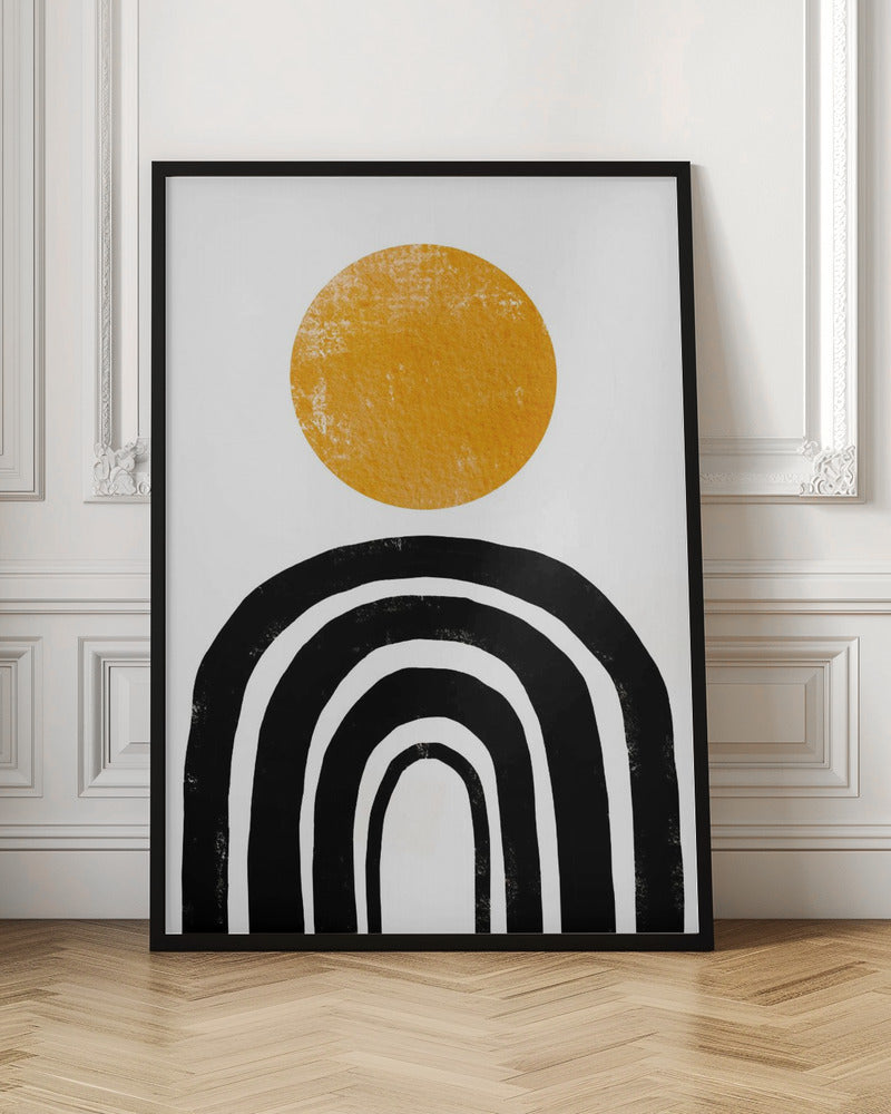 Arch Line Art Poster