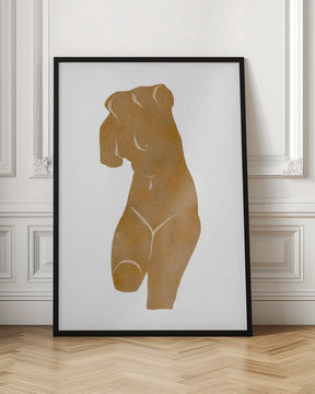 Woman Shape Poster