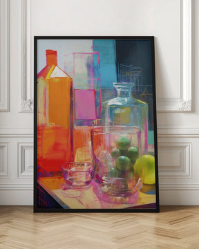 Neon Still Life No 2 Poster