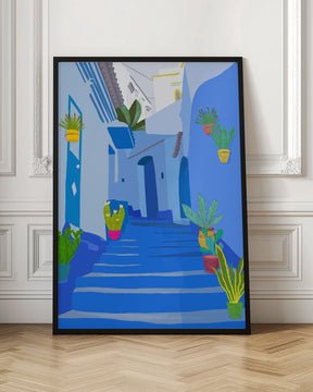 Blue city Poster