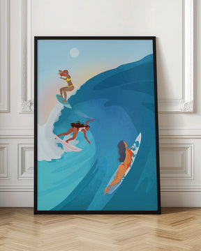 Surfers Poster