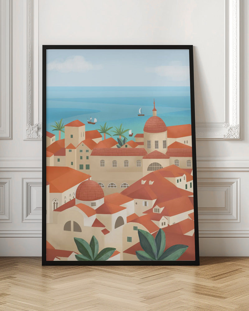 Dubrovnik Old Town Poster