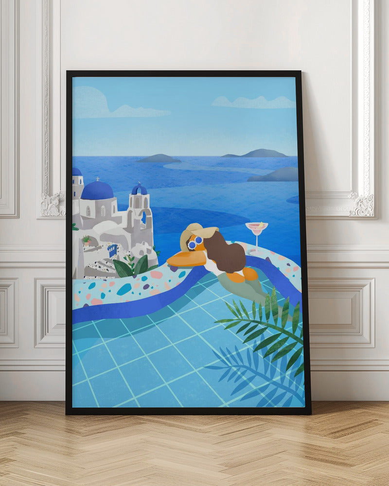 Summer in Greece Poster