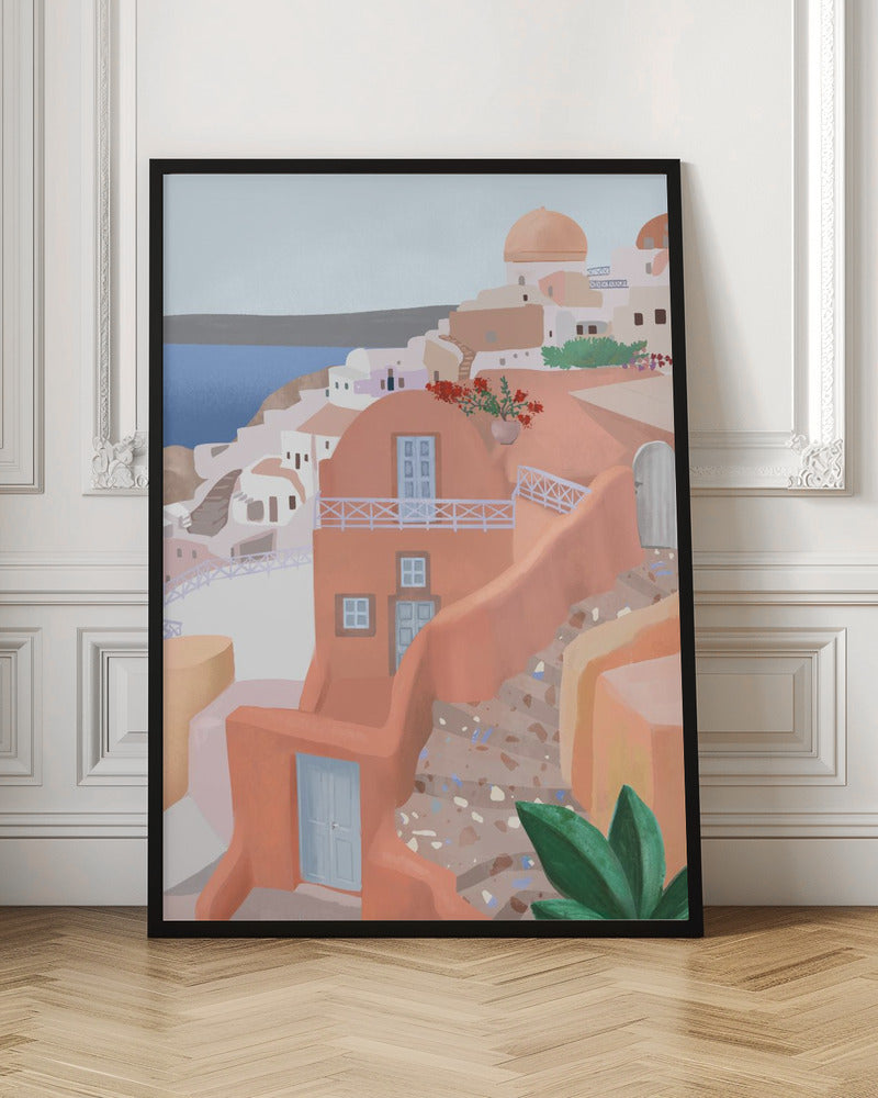 Santorini Poster