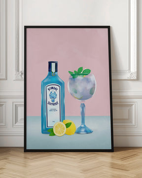 Gin Cocktail Poster