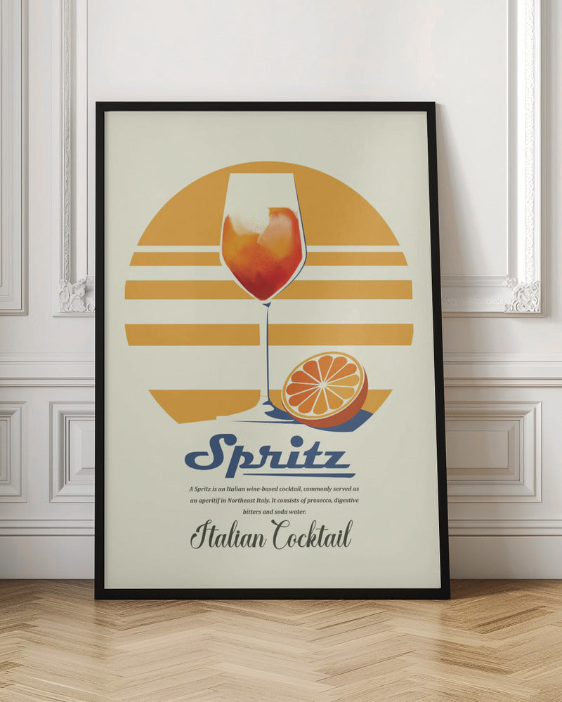 Spritz summer print Poster