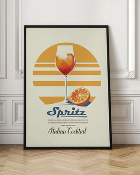 Spritz summer print Poster