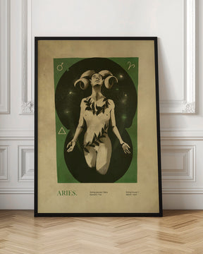 Aries print Poster