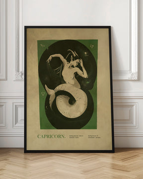 Capricorn print Poster