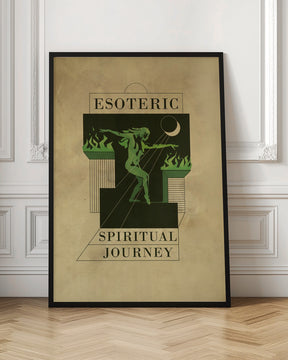 Esoteric dance print Poster