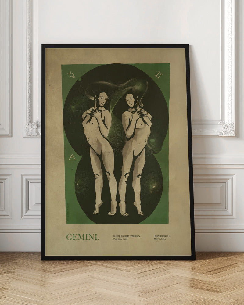 Gemini print Poster