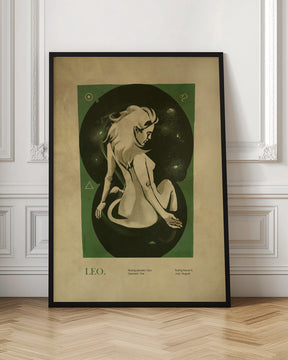 Leo print Poster