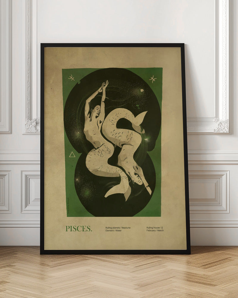 Pisces print Poster