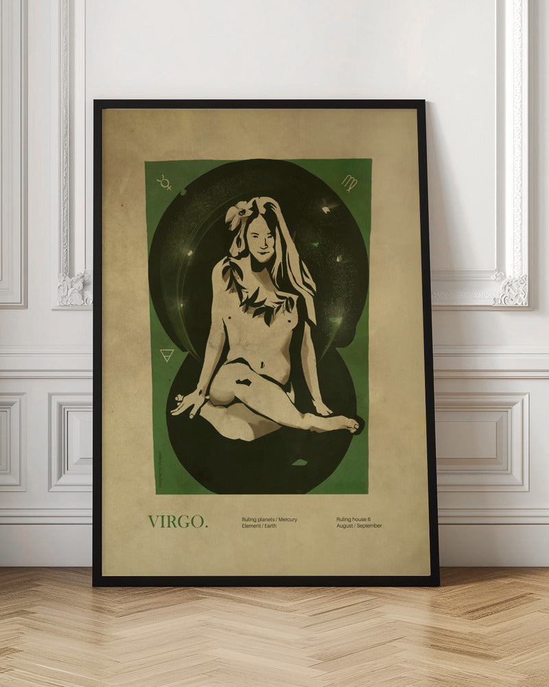 Virgo print Poster