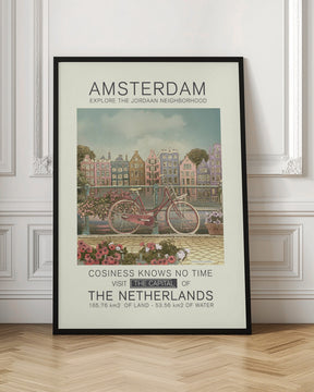 Amsterdam print Poster