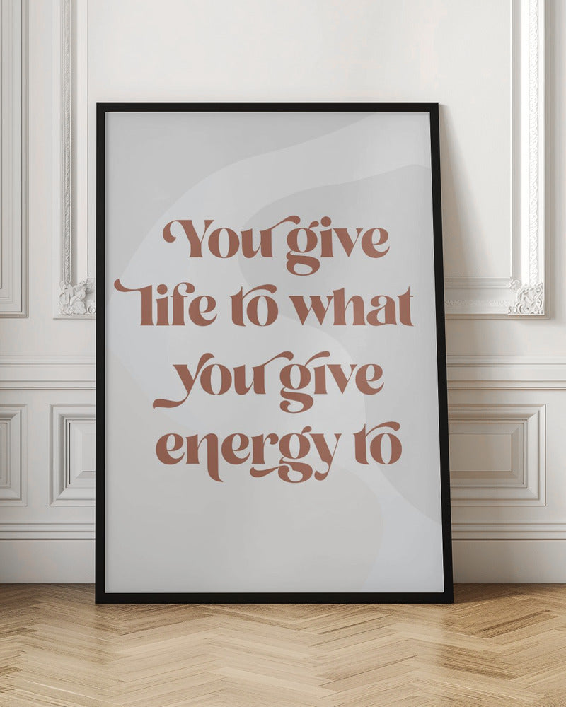 Life Energy Poster