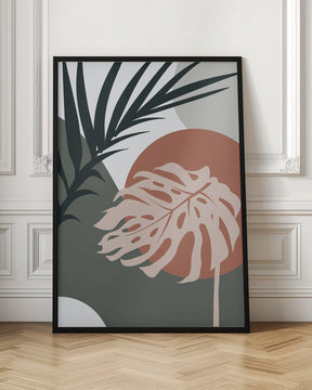 Tropical Leaves No2 Poster