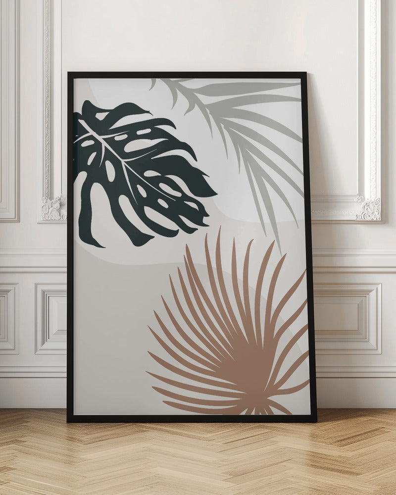 Tropical Leaves No3 Poster