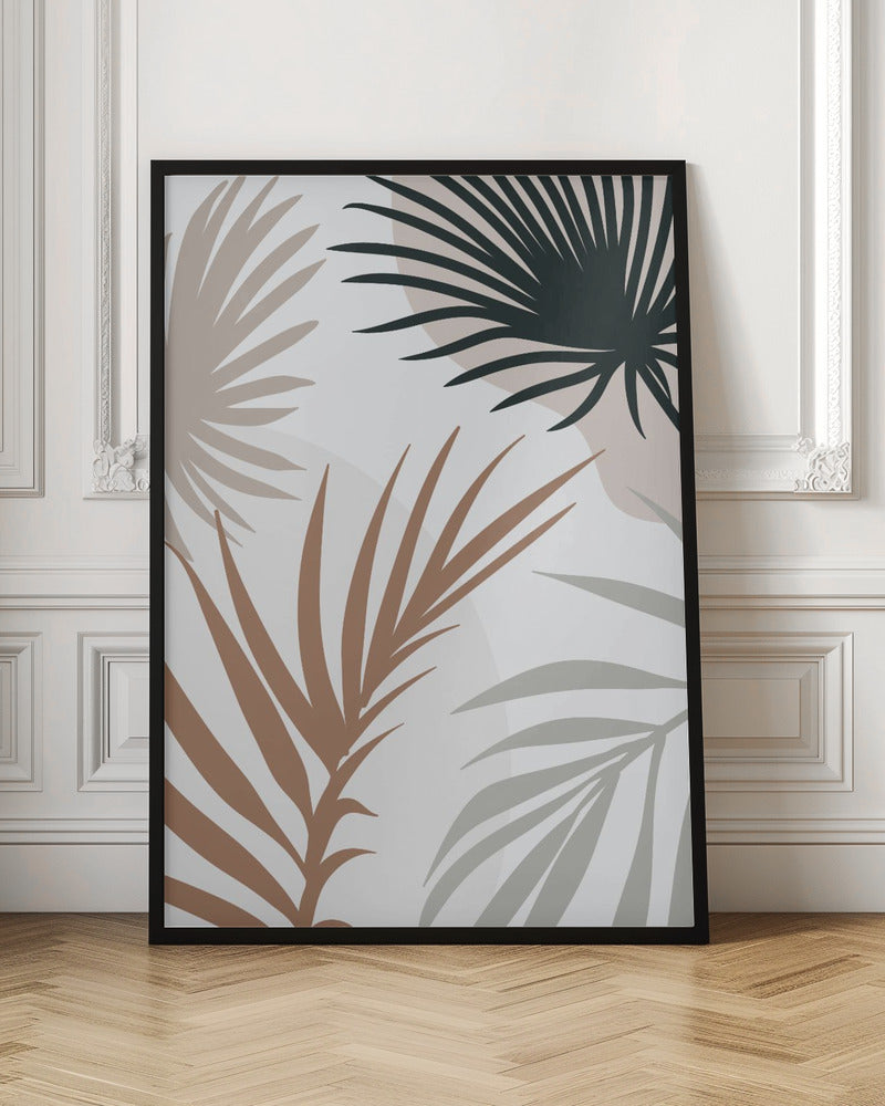 Tropical Leaves No4 Poster