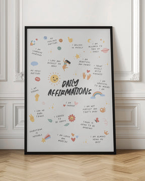 Daily Affirmations No2 Poster