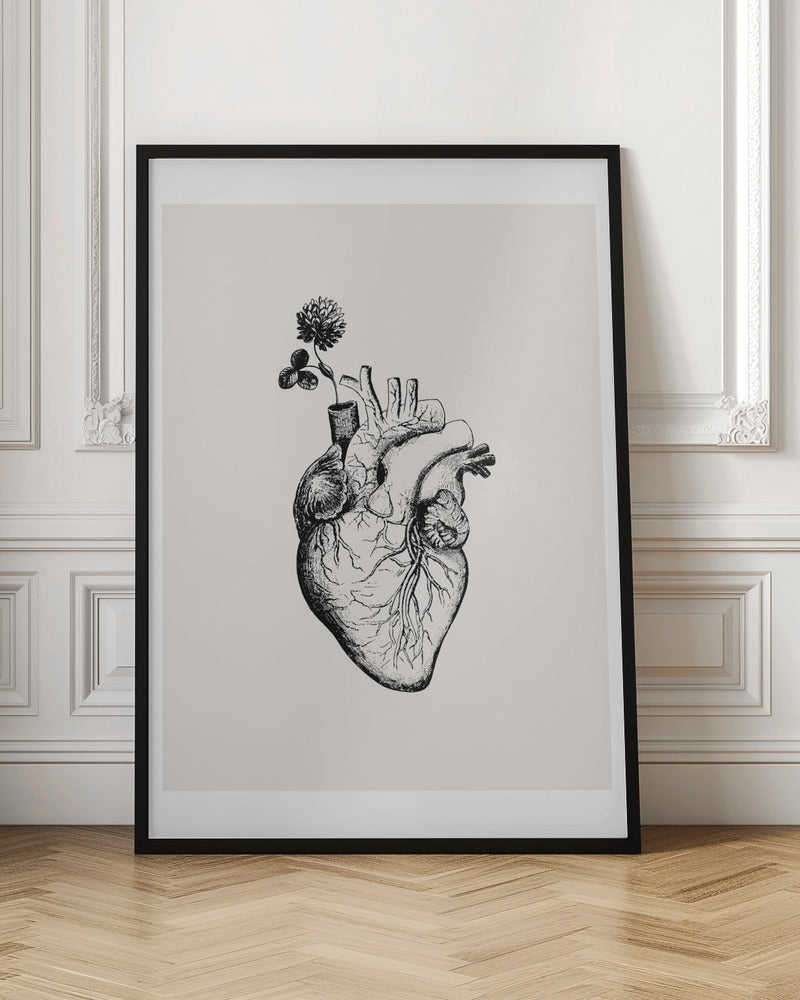 Heart Bloom Poster