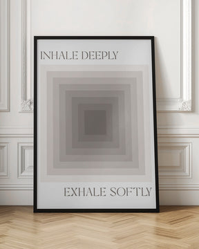 Inhale Deeply Poster