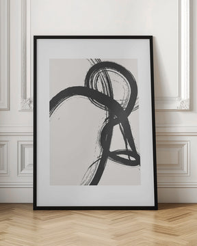 Abstract Brush No1 Poster