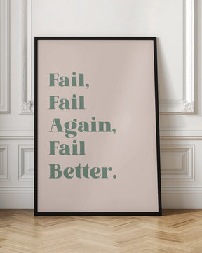 Fail Better Poster