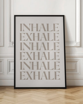 Inhale Exhale Poster