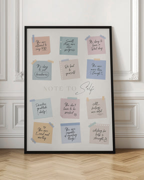 Note To Self Poster