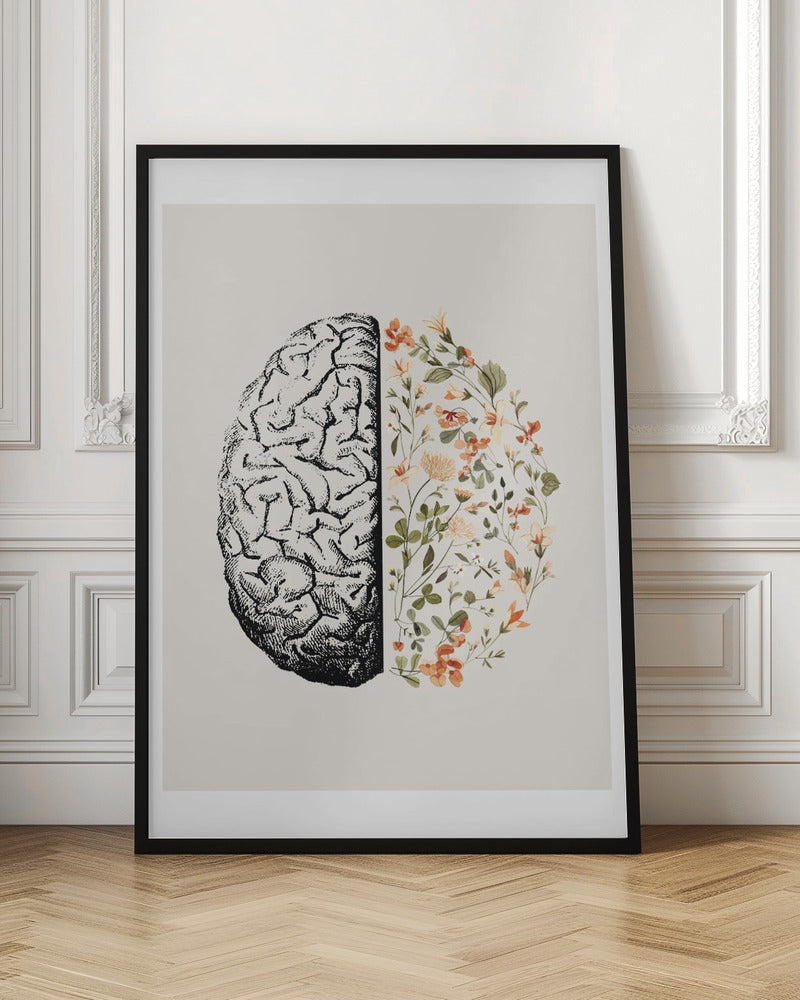 Brain Bloom Poster