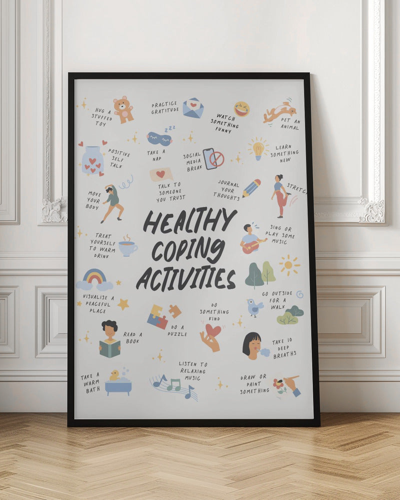 Coping Activities Poster