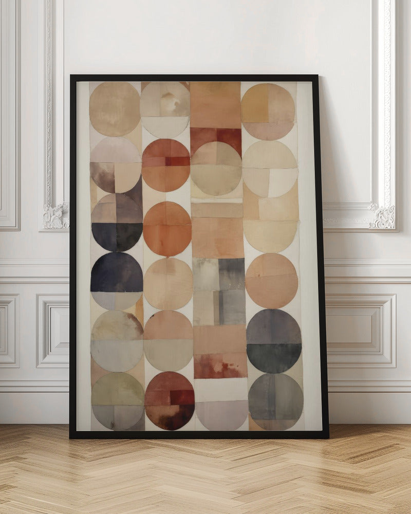 Pastel Circles Poster