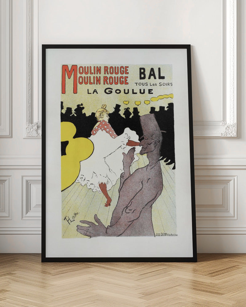 Affiche Pour Le Moulin Rouge la Goulue (1898 Poster