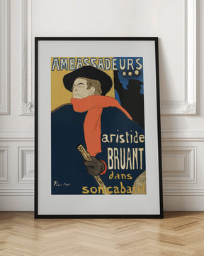 Ambassadeurs Aristide Bruant Dans Son Cabaret (1892) Poster