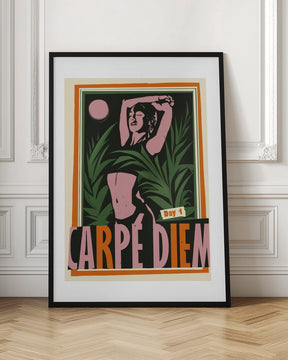 Carpe Diem Color Poster