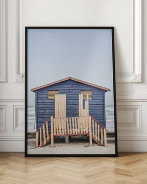 Blue Hut Poster